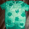 * Little Bear Boutique Lucky Shamrock Tee New