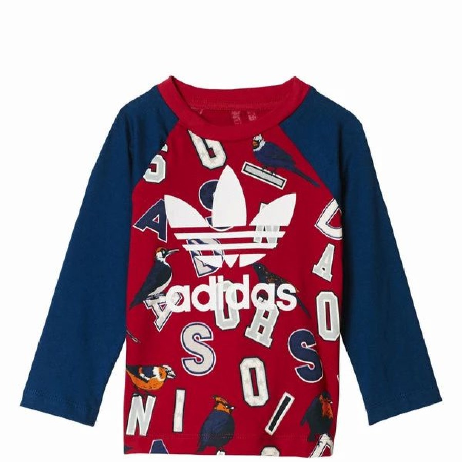 * Adidas Originals Fr Infant T-Shirt Multicolor/Tech Steel New