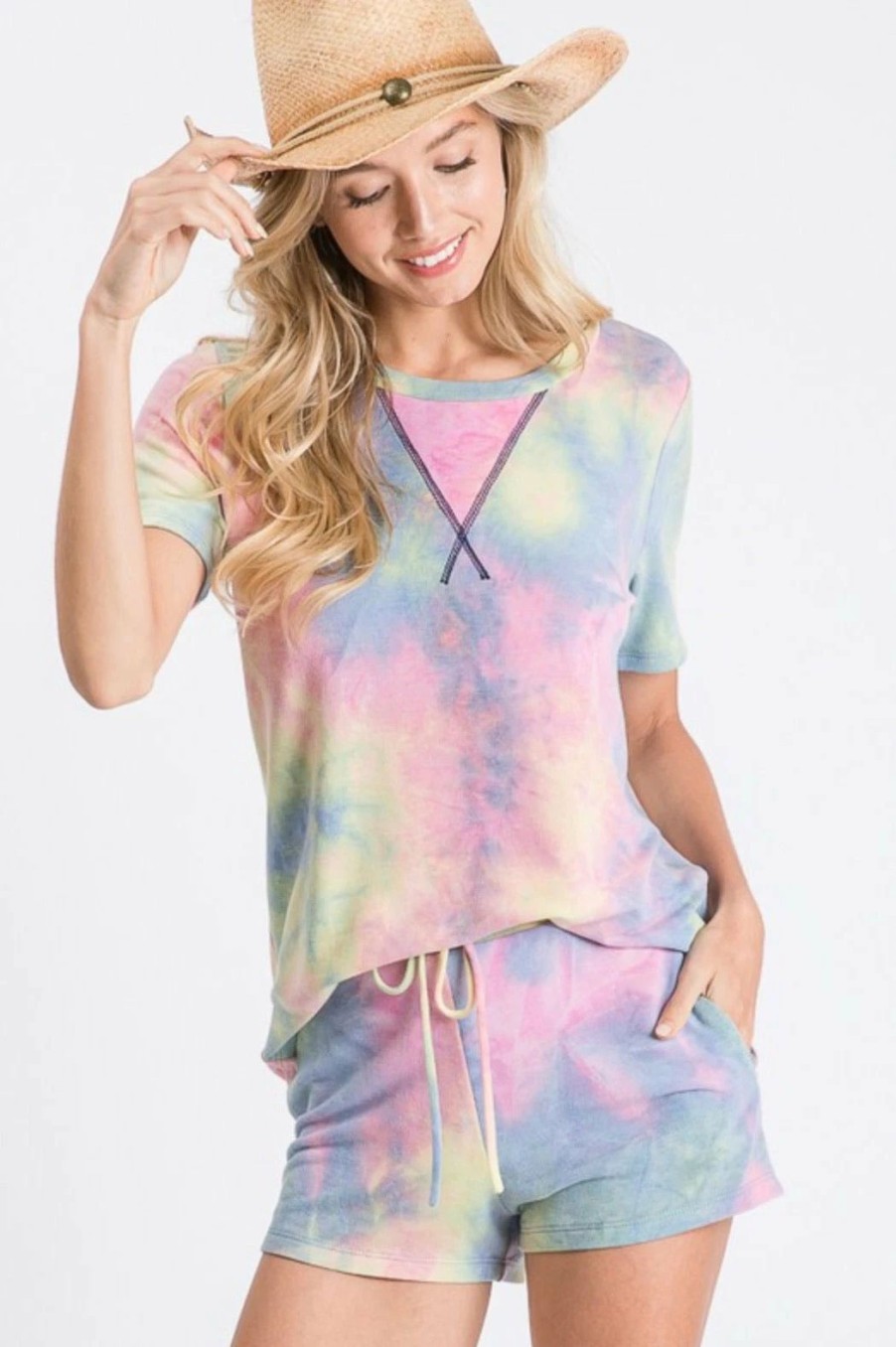 * Little Bear Boutique Tie Dye Top Clearance