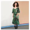 * Bl-Nk London Morariu Dress Leaf Printed Best