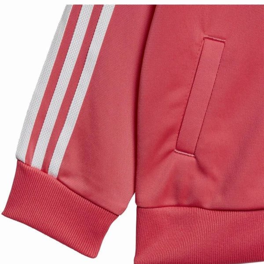 * Adidastoddlers' Originals Superstar Track Suit Real Pink/White Hot