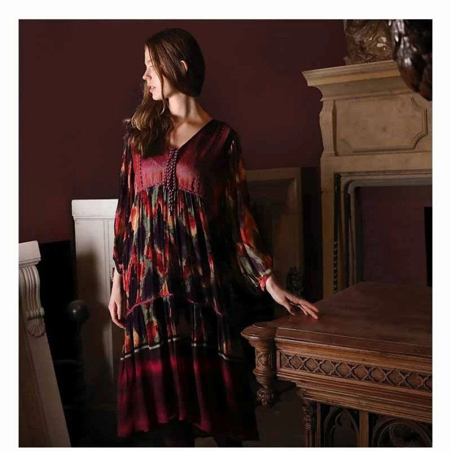 * Bl-Nk London Hela Dress With Camy Red & Black New