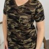 * Michelle Mae Sophie Classic Pocket Tee Camo Best