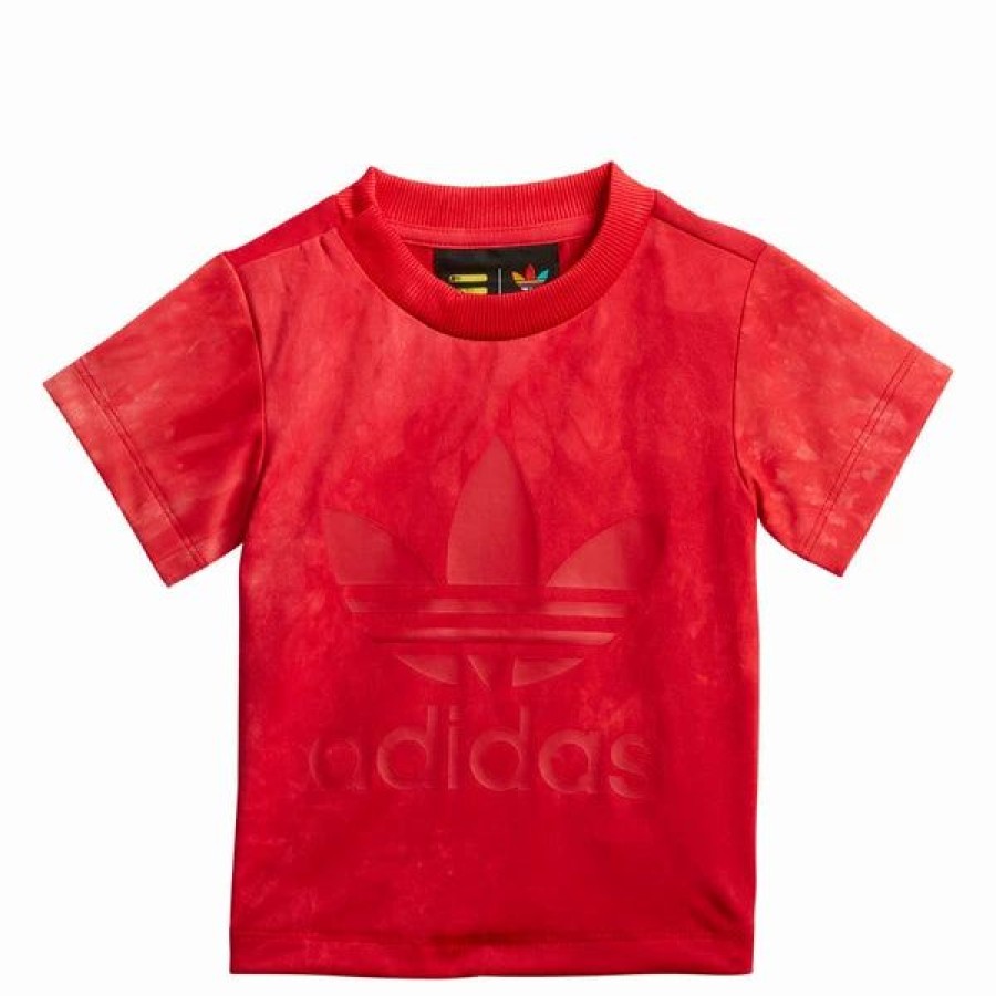 * Adidas Originals Pharrell Williams Hu Holi Infants T-Shirt Red Best