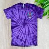 * Rogue Society Apparel Patched Sugar Skull Tie Dye Tee Best