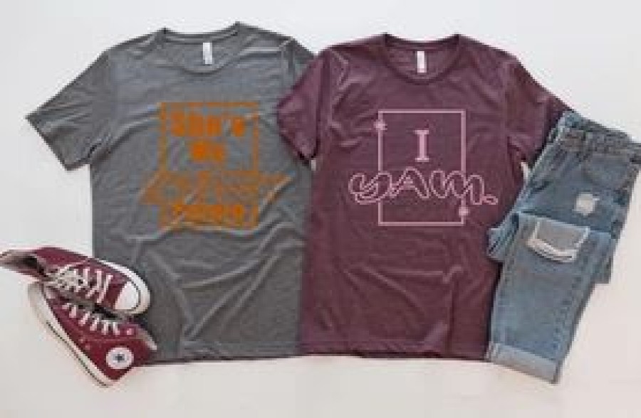 * Rogue Society Apparel She'S My Sweet Potato Couples Tees New